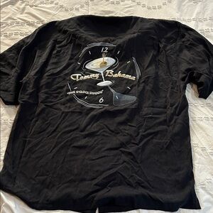 Tommy Bahama Black silk button down